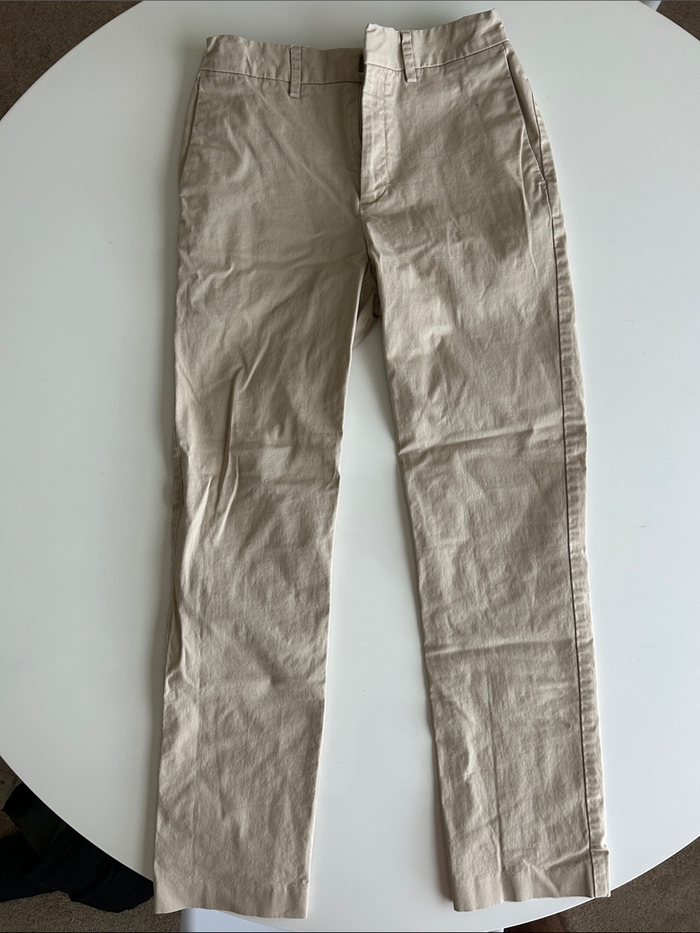 Crewcuts Girls Beige Dress Chinos